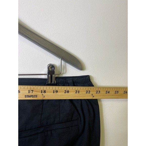 Talbots Pants Womens 22W Black Perfect Skimmer Crop Pants Flat Front Pockets - Picture 4 of 4
